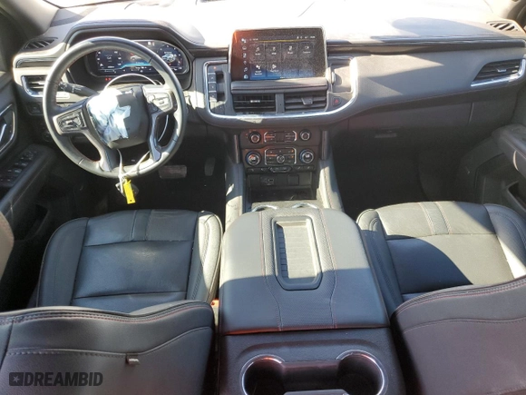2023 Chevrolet Tahoe RST with VIN 1GNSKRKD3PR210239, listed as a Copart auction lot 82106974 with 57,854 mi miles and Salvage Title. Bid and sale history available at carsss.com. Image 8.