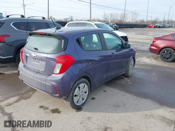 2016 Chevrolet Spark LS with VIN KL8CB6SA5GC568892, listed as a IAAI auction lot 41651774 with 112,902 mi miles. Bid and sale history available at carsss.com. Image 4.