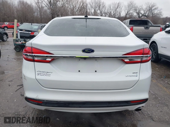 2018 Ford Fusion Hybrid SE with VIN 3FA6P0LU6JR177745, listed as a IAAI auction lot 41433376 with 97,025 mi miles. Bid and sale history available at carsss.com. Image 17.