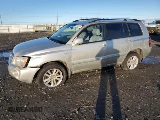 2007 Toyota Highlander Hybrid w/3rd Row with VIN JTEEW21A770049015, listed as a Copart auction lot 84766724 with 217,997 mi miles and Salvage Title. Bid and sale history available at carsss.com. Image 1.