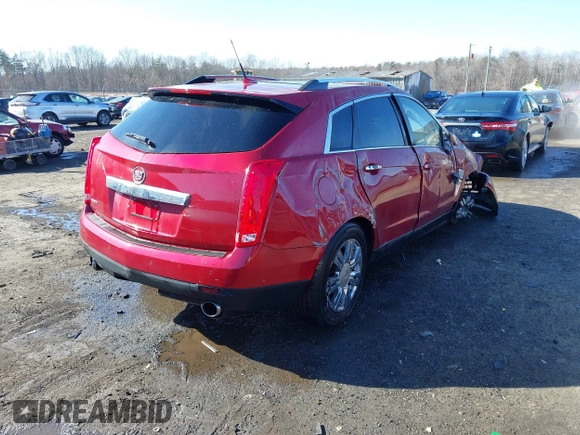 2011 Cadillac SRX Performance Collection with VIN 3GYFNBEY7BS509255, listed as a IAAI auction lot 41369455 with 160,366 mi miles. Bid and sale history available at carsss.com. Image 4.