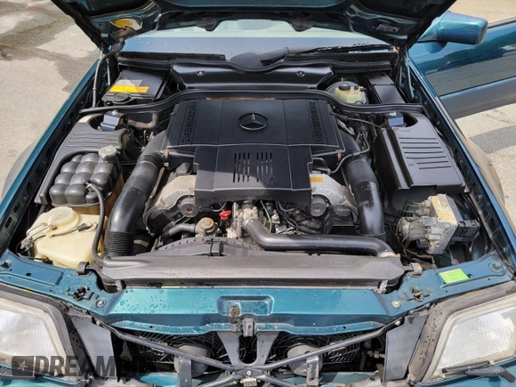 1996 Mercedes-Benz SL-Class with VIN WDBFA67F1TF130955, listed as a Copart auction lot 54483495 with 97,732 mi miles and Clean Title. Bid and sale history available at carsss.com. Image 7.