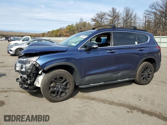 2022 Hyundai Santa Fe XRT with VIN 5NMS6DAJ1NH428625, listed as a Copart auction lot 48947505 with 50,401 mi miles and Salvage Title. Bid and sale history available at carsss.com. Image 1.