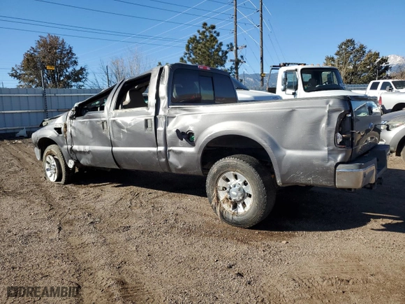 2008 Ford Super Duty F-250 SRW XL with VIN 1FTSW21R38EC45146, listed as a Copart auction lot 46644185 with 0 mi miles and Salvage Title. Bid and sale history available at carsss.com. Image 2.