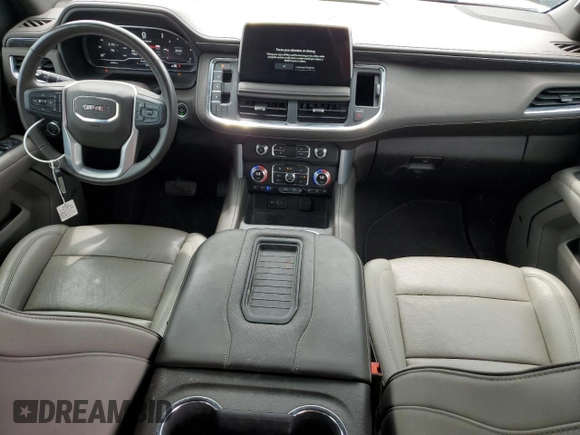 2022 GMC Yukon SLT with VIN 1GKS2BKT4NR257806, listed as a Copart auction lot 53239674 with 60,506 mi miles and Salvage Title. Bid and sale history available at carsss.com. Image 8.