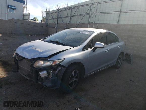 2015 Honda Civic SE z VIN 2HGFB2F75FH513738, wystawiony jako Copart lot #54945725 z przebiegiem 107 789 mil mil oraz Szkoda całkowita • Salvage title. Historia ofert i sprzedaży dostępna na DreamBid. Obrazek 1.