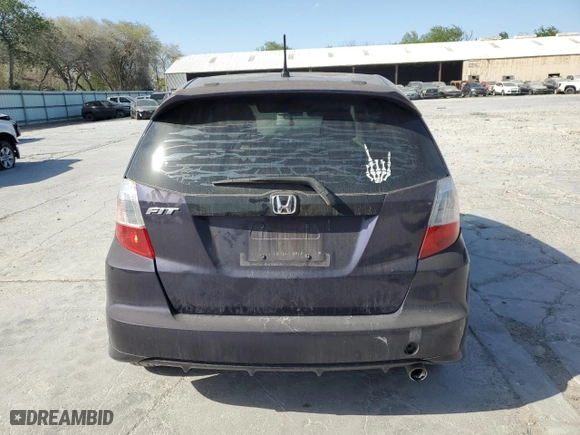 2009 Honda Fit Sport w/Navi with VIN JHMGE88649S011431, listed as a Copart auction lot 50240795 with 0 mi miles and Salvage Title. Bid and sale history available at carsss.com. Image 6.