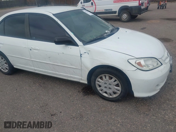 2004 Honda Civic LX with VIN 2HGES16594H638775, listed as a IAAI auction lot 41932505 with 223,141 mi miles and . Bid and sale history available at DreamBid. Image 6.