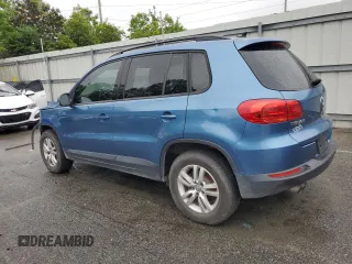 2017 Volkswagen Tiguan S with VIN WVGAV7AX7HW501479, listed as a Copart auction lot 56582705 with 157,414 mi miles and Clean Title. Bid and sale history available at DreamBid. Image 2.