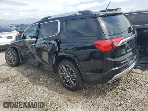 2018 GMC Acadia Denali z VIN 1GKKNXLS6JZ133038, wystawiony jako Copart lot #59525305 z przebiegiem 109 340 mil mil oraz Szkoda całkowita • Salvage title. Historia ofert i sprzedaży dostępna na DreamBid. Obrazek 2.