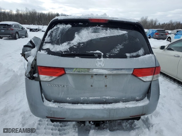 2016 Honda Odyssey EX with VIN 5FNRL5H4XGB509351, listed as a Copart auction lot 44226705 with 0 mi miles and Salvage Title. Bid and sale history available at carsss.com. Image 6.
