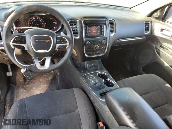 2017 Dodge Durango SXT with VIN 1C4RDHAG9HC859684, listed as a Copart auction lot 48211525 with 185,976 mi miles and Salvage title. Bid and sale history available at DreamBid. Image 8.