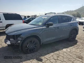 2024 Mazda CX-5 2.5 S Preferred Package with VIN JM3KFBCL4R0509473, listed as a Copart auction lot 50008305 with 9,551 mi miles and Salvage Title. Bid and sale history available at carsss.com. Image 1.