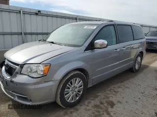 2013 Chrysler Town & Country Limited with VIN 2C4RC1GGXDR647749, listed as a Copart auction lot 43828335 with 107,298 mi miles and Salvage Title. Bid and sale history available at carsss.com. Image 1.