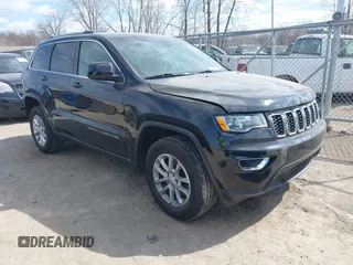 2021 Jeep Grand Cherokee Laredo X with VIN 1C4RJFAG7MC502866, listed as a IAAI auction lot 41841328 with 59,870 mi miles and . Bid and sale history available at DreamBid. Image 1.