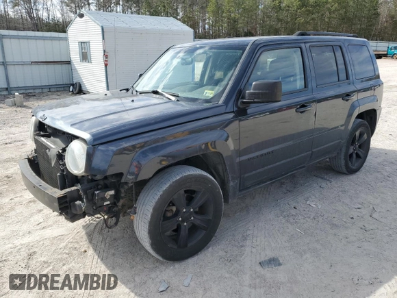 2015 Jeep Patriot Altitude with VIN 1C4NJRBBXFD259036, listed as a Copart auction lot 47502655 with 278,199 mi miles and Salvage title. Bid and sale history available at DreamBid. Image 1.