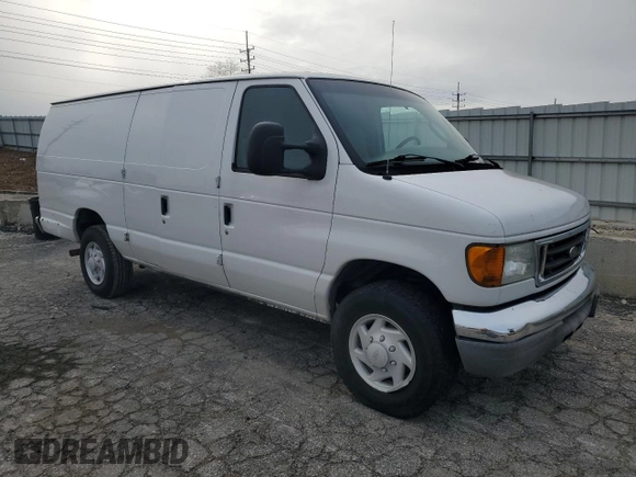 2006 Ford Econoline Cargo with VIN 1FTSS34LX6HA94133, listed as a Copart auction lot 87221114 with 87,999 mi miles and Salvage Title. Bid and sale history available at DreamBid. Image 4.