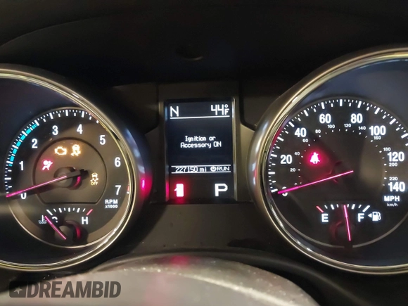 2012 Jeep Grand Cherokee Laredo with VIN 1C4RJFAT1CC225479, listed as a IAAI auction lot 41709911 with 227,150 mi miles. Bid and sale history available at carsss.com. Image 7.