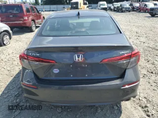 2024 Honda Civic Sedan Sport with VIN 2HGFE2F52RH567511, listed as a Copart auction lot 67954374 with 4,001 mi miles and Salvage Title. Bid and sale history available at carsss.com. Image 6.