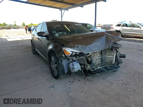 2014 Kia Cadenza Premium with VIN KNALN4D70E5134978, listed as a Copart auction lot 54436805 with 95,925 mi miles and Salvage Title. Bid and sale history available at DreamBid. Image 14.