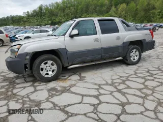 2004 Chevrolet Avalanche Z66 with VIN 3GNEC12T54G206708, listed as a Copart auction lot 54353075 with 302,778 mi miles and Salvage title. Bid and sale history available at DreamBid. Image 1.