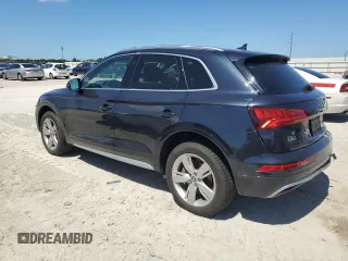 2019 Audi Q5 Premium with VIN WA1ANAFYXK2117563, listed as a Copart auction lot 61355445 with 49,209 mi miles and Salvage title. Bid and sale history available at DreamBid. Image 2.