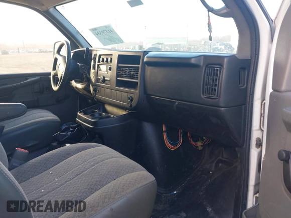 2013 Chevrolet Express Cargo with VIN 1GCZGTBG9D1109295, listed as a IAAI auction lot 41379334 with 91,422 mi miles and . Bid and sale history available at DreamBid. Image 5.