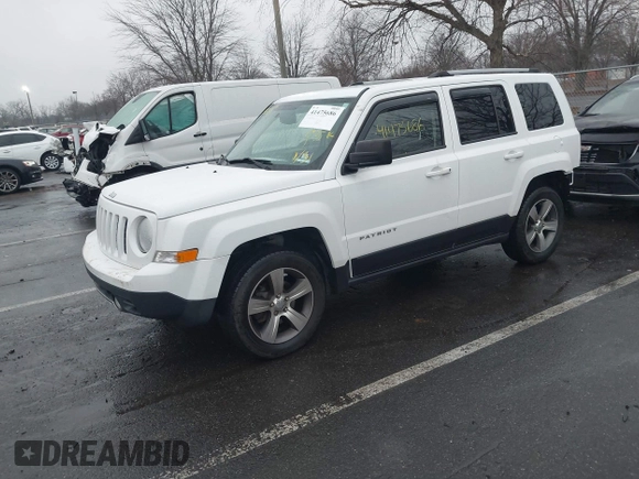 2017 Jeep Patriot High Altitude with VIN 1C4NJRFB8HD195995, listed as a IAAI auction lot 41475686 with 95,414 mi miles. Bid and sale history available at carsss.com. Image 17.