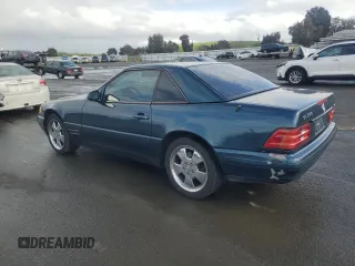 1999 Mercedes-Benz SL-Class with VIN WDBFA68F7XF177749, listed as a Copart auction lot 51460545 with 140,028 mi miles and Clean Title. Bid and sale history available at carsss.com. Image 2.