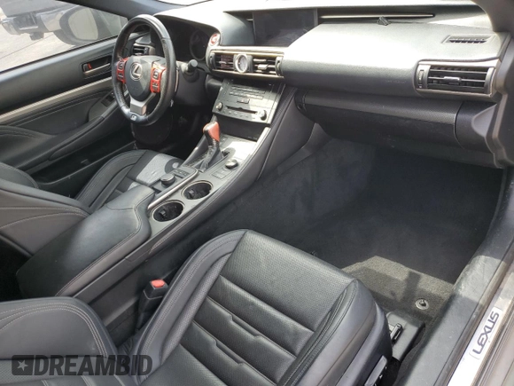 2017 Lexus RC 200t with VIN JTHHA5BC0H5005104, listed as a Copart auction lot 52865475 with Not provided miles and Salvage title. Bid and sale history available at DreamBid. Image 8.