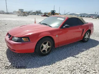 2004 Ford Mustang Deluxe with VIN 1FAFP44674F211829, listed as a Copart auction lot 49388445 with 107,427 mi miles and Salvage Title. Bid and sale history available at carsss.com. Image 1.