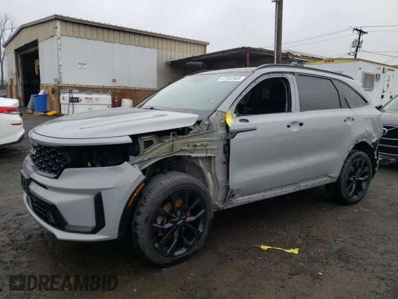 2022 Kia Sorento SX with VIN 5XYRKDLF9NG081798, listed as a Copart auction lot 47594945 with 64,278 mi miles and Salvage Title. Bid and sale history available at carsss.com. Image 1.