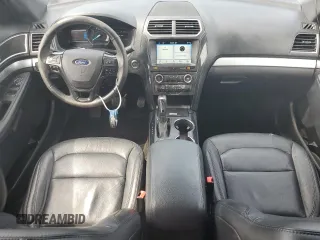 2017 Ford Explorer XLT with VIN 1FM5K8D88HGD74448, listed as a Copart auction lot 57061275 with 110,439 mi miles and Salvage title. Bid and sale history available at DreamBid. Image 8.