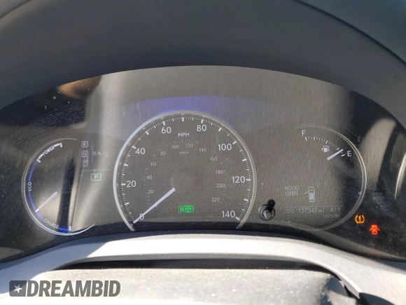 2015 Lexus CT 200h z VIN JTHKD5BH6F2245698, wystawiony jako Copart lot #41784034 z przebiegiem 137 343 mil mil oraz Nie do naprawy. Historia ofert i sprzedaży dostępna na DreamBid. Obrazek 9.