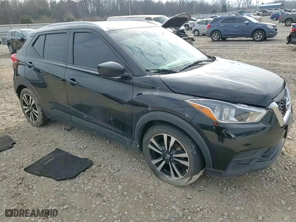 2020 Nissan Kicks SV with VIN 3N1CP5CV1LL527374, listed as a Copart auction lot 43770285 with 107,443 mi miles and Salvage Title. Bid and sale history available at carsss.com. Image 12.