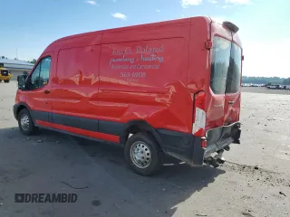 2020 Ford Transit Cargo with VIN 1FTBR2C87LKB51843, listed as a Copart auction lot 62791614 with 76,493 mi miles and Salvage Title. Bid and sale history available at carsss.com. Image 2.