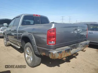 2005 Dodge 1500 SLT with VIN 1D7HU18D55S191940, listed as a Copart auction lot 48804865 with 140,680 mi miles and Salvage Title. Bid and sale history available at carsss.com. Image 2.