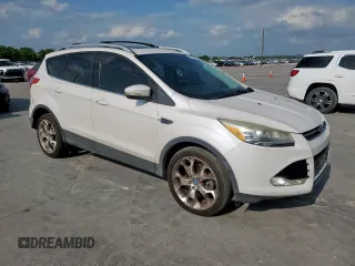 2013 Ford Escape Titanium z VIN 1FMCU0J90DUC13426, wystawiony jako Copart lot #53643565 z przebiegiem 176 600 mil mil oraz Szkoda całkowita • Salvage title. Historia ofert i sprzedaży dostępna na DreamBid. Obrazek 4.