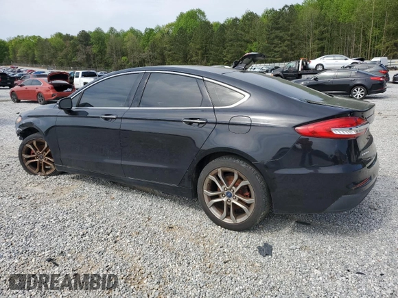 2019 Ford Fusion SEL with VIN 3FA6P0CD3KR116452, listed as a Copart auction lot 52957975 with 160,894 mi miles and Clean Title. Bid and sale history available at carsss.com. Image 2.