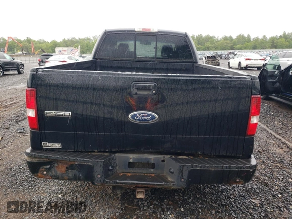 2007 Ford F-150 XLT with VIN 1FTPW14577FA34615, listed as a Copart auction lot 57832535 with 288,760 mi miles and Clean title. Bid and sale history available at DreamBid. Image 6.