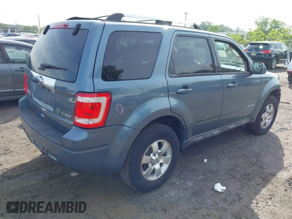 2011 Ford Escape Hybrid z VIN 1FMCU4K38BKC60181, wystawiony jako IAAI lot #42330726 z przebiegiem 209 390 mil mil oraz . Historia ofert i sprzedaży dostępna na DreamBid. Obrazek 4.