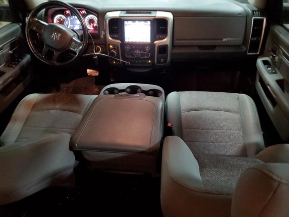 2017 Ram 1500 Big Horn with VIN 1C6RR7LG3HS667327, listed as a Copart auction lot 43693235 with 105,381 mi miles and Salvage Title. Bid and sale history available at carsss.com. Image 8.