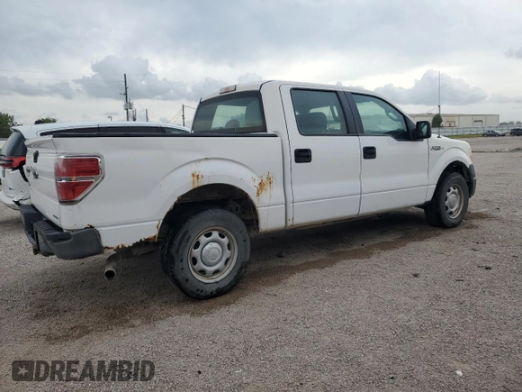 2014 Ford F-150 XL with VIN 1FTFW1CF0EKE92748, listed as a Copart auction lot 54542665 with 76,717 mi miles and Clean Title. Bid and sale history available at DreamBid. Image 3.