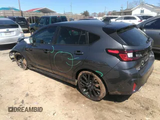 2024 Subaru Impreza RS with VIN JF1GUHJC3R8362841, listed as a IAAI auction lot 41795193 with 27,464 mi miles. Bid and sale history available at carsss.com. Image 3.