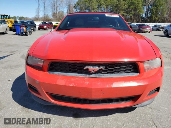 2012 Ford Mustang V6 with VIN 1ZVBP8EM9C5283128, listed as a Copart auction lot 48575425 with 149,401 mi miles and Salvage Title. Bid and sale history available at carsss.com. Image 5.