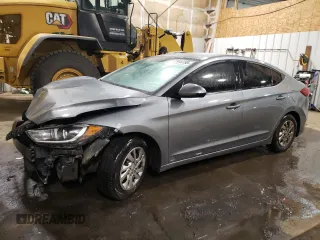 2018 Hyundai Elantra SE z VIN KMHD74LF9JU451423, wystawiony jako Copart lot #53644195 z przebiegiem 83 332 mil mil oraz Szkody całkowita. Historia ofert i sprzedaży dostępna na DreamBid. Obrazek 1.