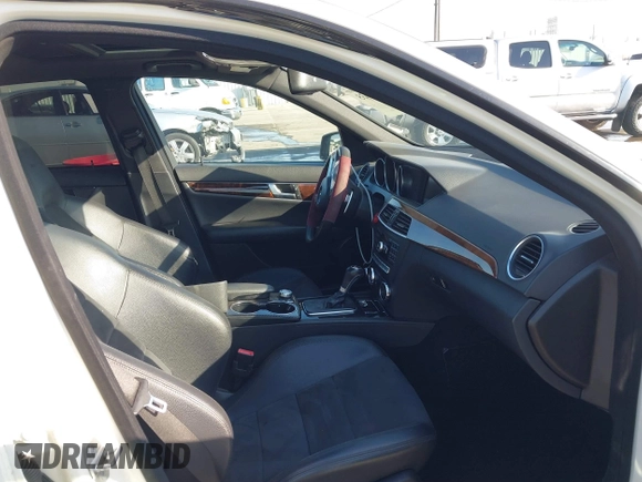 2012 Mercedes-Benz C 63 AMG with VIN WDDGF7HB2CA661318, listed as a IAAI auction lot 41841635 with 125,085 mi miles and . Bid and sale history available at carsss.com. Image 5.