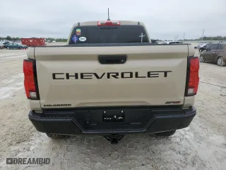 2024 Chevrolet Colorado 4WD ZR2 with VIN 1GCPTFEK7R1195136, listed as a Copart auction lot 41908875 with 3,987 mi miles and Salvage Title. Bid and sale history available at carsss.com. Image 6.