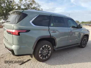 2024 Toyota Sequoia SR5 with VIN 7SVAAABA1RX041910, listed as a Copart auction lot 76440414 with 3,567 mi miles and Salvage Title. Bid and sale history available at carsss.com. Image 3.
