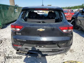 2023 Chevrolet TrailBlazer LS with VIN KL79MMS26PB184857, listed as a Copart auction lot 61842694 with 11,682 mi miles and Salvage Title. Bid and sale history available at DreamBid. Image 6.